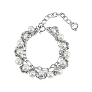 Blackhead Black Pearl Winding Bracelet Gift Wrapping Titanium Steel Fashion Jewelry Accessory for Special Occasions