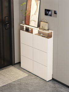 HETU | Slim Modern Shoe Cabinet 17cm