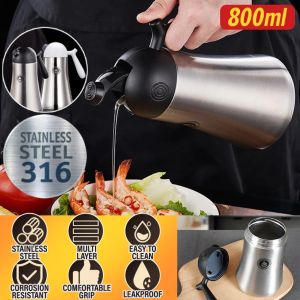 [Sell Zone] SUS316 Stainless Steel Oil Pot Oil Bottle / Botol Minyak Keluli Tahan Karat / 316不锈钢大号油壶(调味瓶)