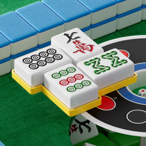 Mahjong Tile Carrier Plate Card Holder Circular Deficiency Disk Chengdu Mahjong Fixed Shortage Tool Gaming Accessories