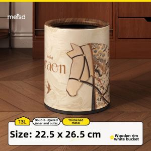 MEISD | Elegant & Luxurious Large Capacity Trash Can