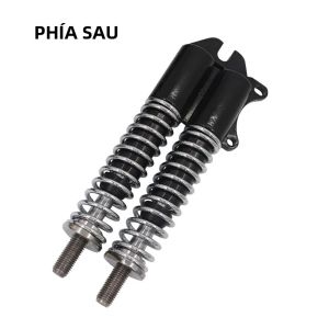 Bộ Giảm Xóc Thủy Lực 10 Inch Cho Xe Tay Ga Điện Bánh Trước & Bánh Sau Hệ Thống Dẫn Động Kép - Phụ Tùng & Phụ Kiện Xe Tay Ga