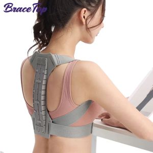 Posture Corrector Easy Wearing Concealed Back Brace with Adjustable Belt Breathable Back Straightener for Improving Hunchback