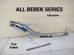 knalpot racing DOS untuk motor BEBEK ALL VARIAN/TYPE. jupiter z.Z1robot. supra x 125. karisma. supra fit. vega RZRR new. blade. revo. smash. shogun. astrea grand prima legenda.crypton.C-70 dll