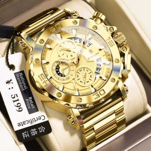 FUGUIJIAREN | Business Luxurious Trendy Nightlight Waterproof Stylish Watch