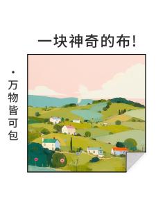 Cute Camera Makeup Bag Self-Adhesive Magic Sticky Tape Tablet Lens Protective Bag Storage Pouch for iPad Accessories