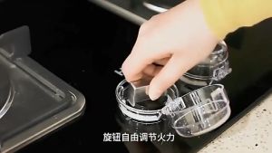 TUTU ALAT PELINDUNG PENUTUP KNOP GAS / UNIVERSAL COVER PENUTUP KNOP GAS KOMPOR TRANSPARAN