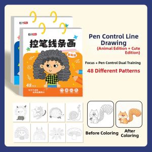 FENFA | Pencil Control Training Drawing Book for 3-6 Year Olds