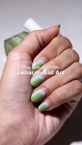 INGLOT PLAYINN Nail Polish Verte Veins Collection - Kutek Glitter Shimmer Non-toxic Festive Nails 15 ml