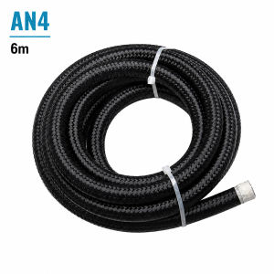 Ống Dẫn Nhiên Liệu Bện Nylon Lanke Cho Hệ Thống Động Cơ Ô Tô - Dây Dẫn Dầu Khí Mềm Dẻo AN4 AN6 AN8 AN10 AN12
