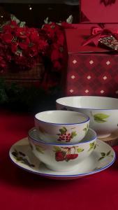 Hampers Piring Keramik Set Fruitful Isi 9