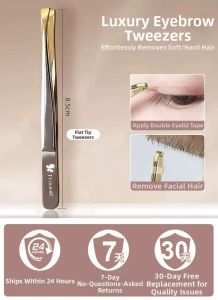 IMLUCKY | Brow Tweezers For Hair Removal