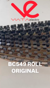 5 BUAH BC549 ROLL KEC ORIGINAL TRANSISTOR BC 549 ROLL ORI BC549 KEC ROLL ups stabilizer