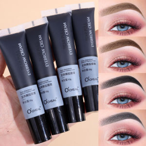 【Ready Stock】4 Colors Waterproof Peel Off Eyebrow Cream Semi-Permanent Eyebrow Makeup Tattoo Tint Long Lasting Dye Eyebrow Gel