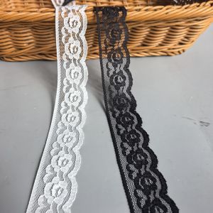 ผ้าแต่งขอบลูกไม้บางสไตล์ญี่ปุ่นและเกาหลีใต้ทำจากผ้าฝ้ายผสมสำหรับตกแต่งกระโปรงเด็กผู้หญิง DIY ประดับขอบ