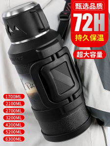 Large Capacity 5L 316 Stainless Steel Insulated Water Bottle Portable Travel Outdoor Home Use Hot Water Pot 2L Insulated Mug