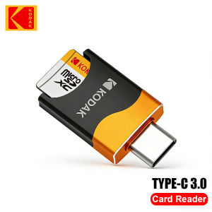 Kodak | KODAK T330 High-Speed Micro SD Card Reader Type-C OTG Adapter for Mobile Phones Tablets And Computers TF Memory Card