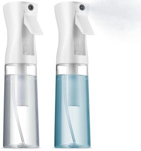 300ml Continuous Mister Spray Bottle with Reusable Liquid Spray Bottle Refilled Spray Bottles with Leakproof Bottle