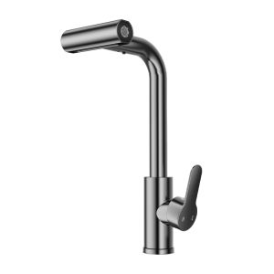 YEMO | Waterfall Style Kitchen Faucet with Cold and Hot Water Control and Splash Guard