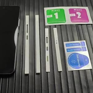 Hydrogel Frame Protector FilmDust Net Side Skin Sticker for Samsung S25 Ultra Clear Border Anti-Scratch Full Coverage Guard