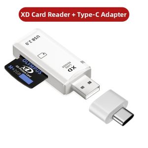 CHAOPAI | Multi-Format OTG Card Reader for SD Cards USB Type-C and Lightning