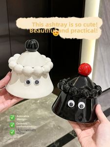 XIAOHUANGLU | Anti-Ash Anti-Odor Creative Cute Ashtray