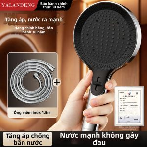 YALANDENG | Bộ Đầu Vòi Sen Tăng Áp