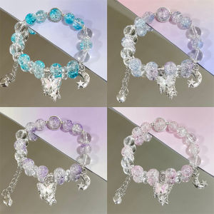 🔥Super Immortal Butterfly Bracelet Women Sweet Versatile Bracelet Colorful Beaded Bracelet LovelylifeFu👍