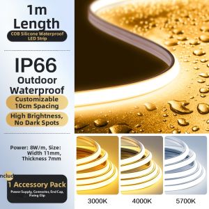 Bull | High Voltage Waterproof Ultra-bright Ambient Cob Light Strip