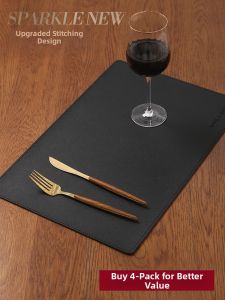 JIELEFAN | Heat-Insulating Water-Resistant Oil-Proof Table Placemat