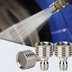 Seametal Áp Lực Cao vòi nước đầu phun rửa xe Vòi Phun Giao Diện Thép Không Gỉ Vòi Hoa Sen Máy Bay Phản Lực Cho tưới vườn làm sạch xe ô tô