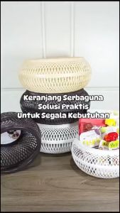 Keranjang Serbaguna Rotunda CLR Genki Market: Spesifikasi & Penggunaan