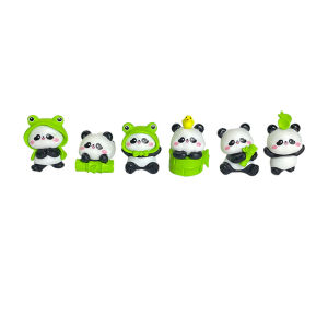 DINGBEIQI | Cute Panda Shaped Car Decoration