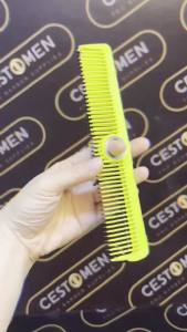 1PC Pro Lược Cắt Tóc Chải Tóc Mịn Răng Chống Tĩnh Điện Làm Tóc Tạo Kiểu Cho Nam Và Nữ Nhựa Cao Cấp Cắt Tóc Lược