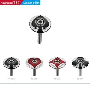FOURIERS Mountain Bike Headset Spacer Cover Suspension Top Tube Cap Screw 1 1/8 Inch Bike Stem TOP CAP