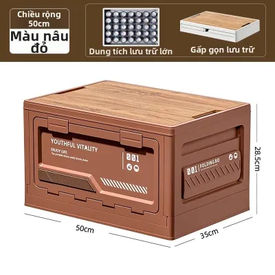 Hộp Đựng Gấp Có Dung Lượng Lớn Cho Ngoài Trời Và Ô Tô
