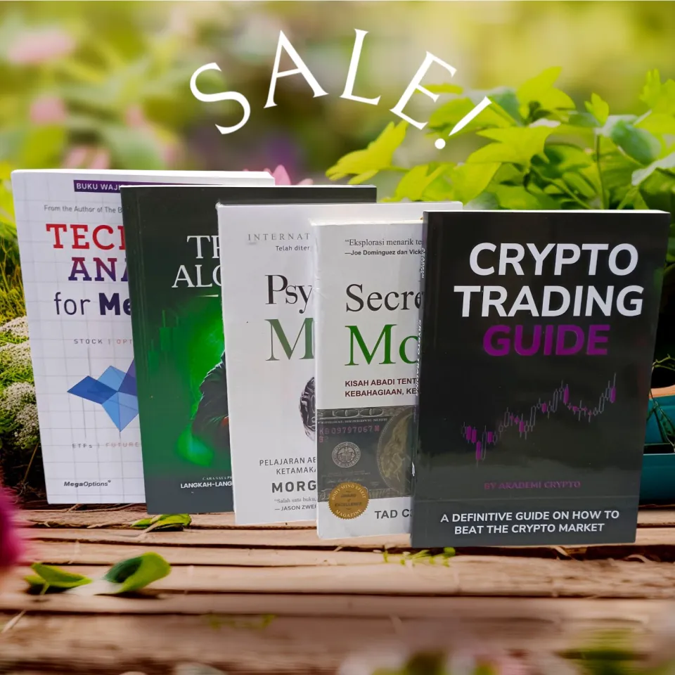 Paket 4 Buku Trading Alchemist - The Psychology of Money - Crypto Trading  Guide - Technical Analysis For Mega Profit(isi 4 Buku) Analisis Teknis  Untuk Keuntungan Mega - Lazada | Lazada Indonesia