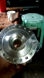 Stock Chrome Front Hub High Quality Alloy (Disc Brake Bowltype) Xrm110 Wave125 wave110 Xrm125