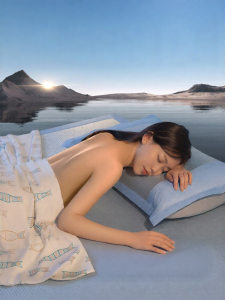 HAOMIAN | Machine Washable Bamboo Fiber Matt Sheet Single Size