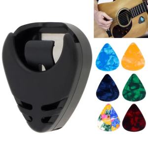 Giá Đỡ Gắp Đàn Bằng Nhựa Đen Dán Keo Tiện Lợi Cho Đàn Ukulele/Đàn Guitar/Đàn Bass Giúp Đặt Gắp Thuận Tiện.