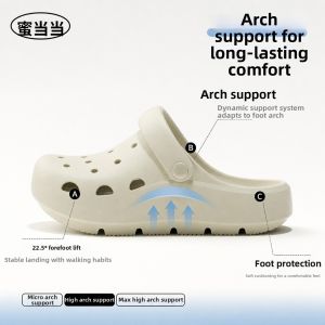 MIDANGDANG | Negative Heel High Arch Support Anti-slip Anti-odor Posture Corrective Sandals
