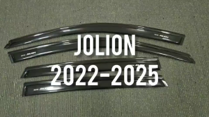 กันสาด Haval Jolion กันลม คิ้ว ดำทึบ 2022 2023 2024 2025 ใส่ร่วมกันได้ A