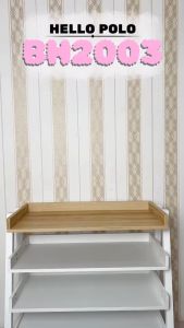 Hello Polo ผู้หญิงกระเป๋าถือ กระเป๋า ชายหาด ลำลอง แบบพกพา แฟชั่น ทนทาน การออกแบบรูระบายอากาศ สไตล์ครีม ไม่มีกลิ่น BH2003