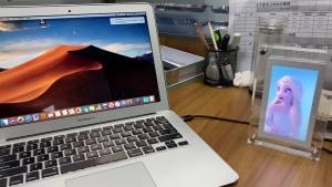 Khung Ảnh Kỹ Thuật Số Acrylic Dễ Thương Nhất 5 Inch 1000mAh Màn Hình IPS Dọc Bộ Nhớ 2G Có Pin Porta Retrato Gift