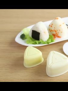 【NN74】Sushi Mold Sushi Maker Rice Ball Food Food Grade Press Triangular Sushi Maker Mold Bento Kitchen Gadget Sets[J]【W4】