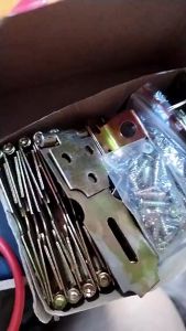 (Per Box) Lion Safety Hasp Latch Lock With Screws 1.5 / 2 / 2.5 / 3 / 4 inch For Door and Gate Closed