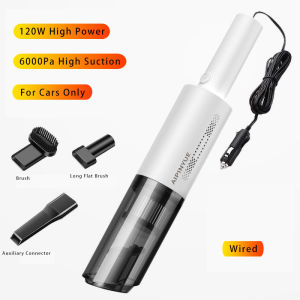 Di động máy hút bụi xe hơi không dây cầm tay máy làm sạch tự động có thể sạc qua USB ướt/Máy hút bụi khô nhẹ chân không mạnh mẽ cho xe hơi máy tính xách tay nhà văn phòng nhà cho thú cưng