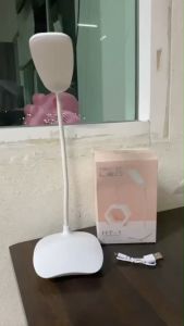 LED โคมไฟ โต๊ะตั้ง ระดับ 3 สัมผัส โคมไฟอ่านหนัง หัวเตียง รุ่นสัมผัส