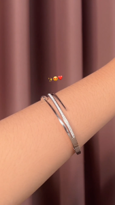 Panlandwoo - Gelang Bangle Titanium Wanita Rasha