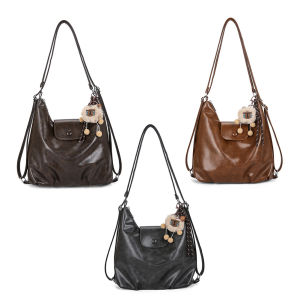 【New Arrival】 กระเป๋าหิ้วไหล่เดี่ยวสำหรับผู้หญิงกระเป๋าถือขนาดใหญ่ที่มีสายรัดไหล่ที่ปรับได้กระเป๋าไหล่แฟชั่น